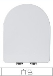 Suministro directo de fábrica de tapa de inodoro de color de material puro engrosado blanco en forma de V en forma de U cuadrado de desaceleración general urea universal