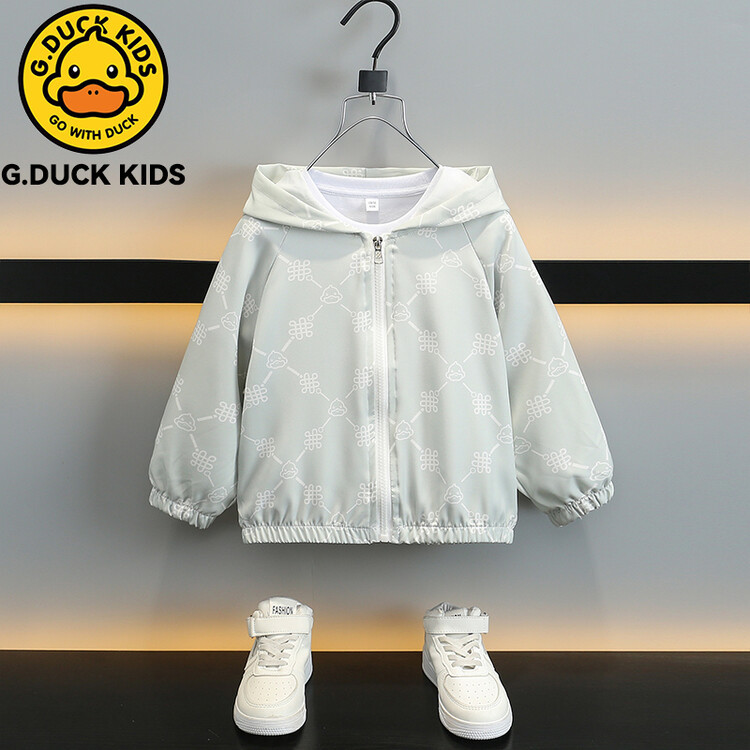 7782 Ropa de Protección Solar para Niños 2026, Chaqueta Ligera con Capucha, Moderna y a la Moda para Niños, Ropa de Verano image 6