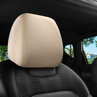 Sürətlər qutusu və əl tormozu başlıqları and rear universal seat headrest - 1-beige-universal-front-row