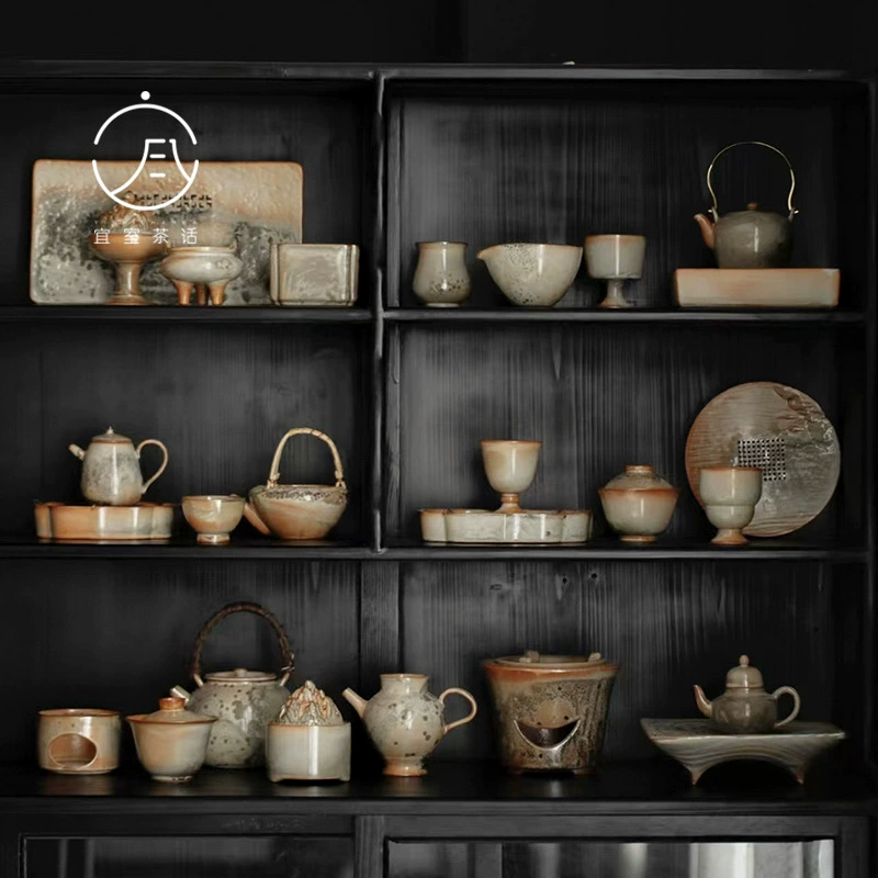 Кастрюля-чайница Mocai Chai Kiln Variable Series Cover Bowl Teapot Tea Cup Fair Cup Pot Coffee Cup Water Pot