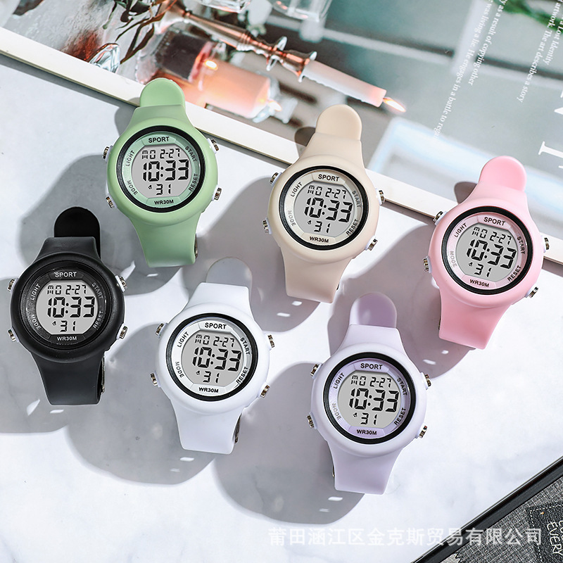 Mori Watch Junior Senior high school Student Couple's Best Friend Yan Value Small College Style Alarm Clock Timing Sports Electronic Watch