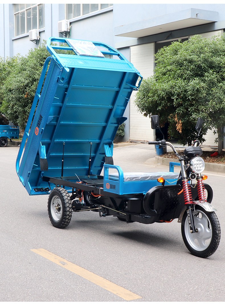 2.0*1.2m Heavy-Duty Electric Tricycle Mobility Scooter 60-72V Export