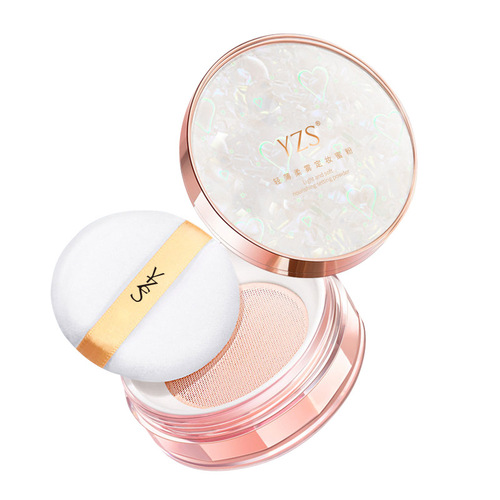 YZS light and soft mist setting powder, as fine as smoke, light setting powder, loose powder, makeup loose powder wholesale
