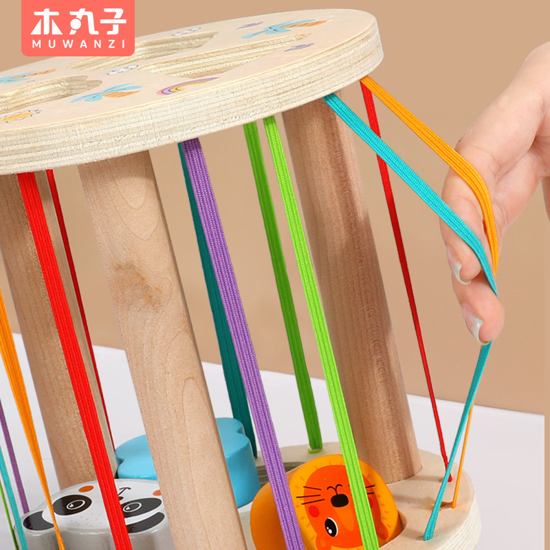 Arco Iris Selle educación de la primera infancia iluminación forma color cognición acción sensorial formación acumulación juguetes madera