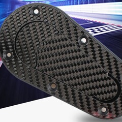 Carbon fiber hood lock racing car modification parts hood hood hood hood engine cover invisible hood lock black