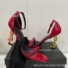 Red gold heel 10CM