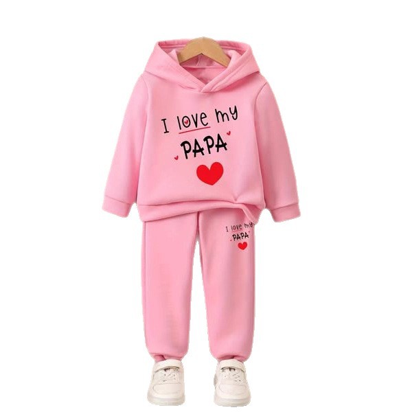 2025 explosión de moda infantil ocio oso impresión 3D encantador juego deportivo de dos piezas con sudadera encapuchada image 6
