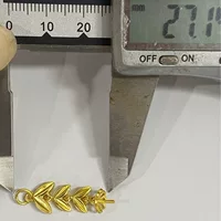 Колоса пшеницы листья национальный стиль чонсам ожерелье серьги diy подвески для одежды и сумки украшения