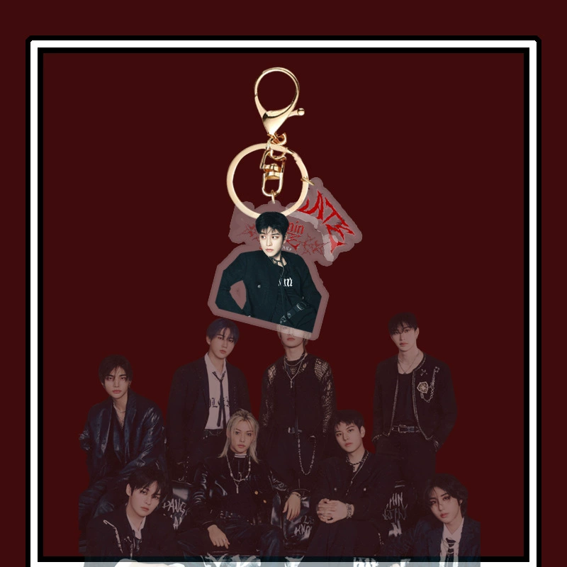 Новый альбом Stray Kids "ATE" акриловый брелок-ключ, подвеска для периферии