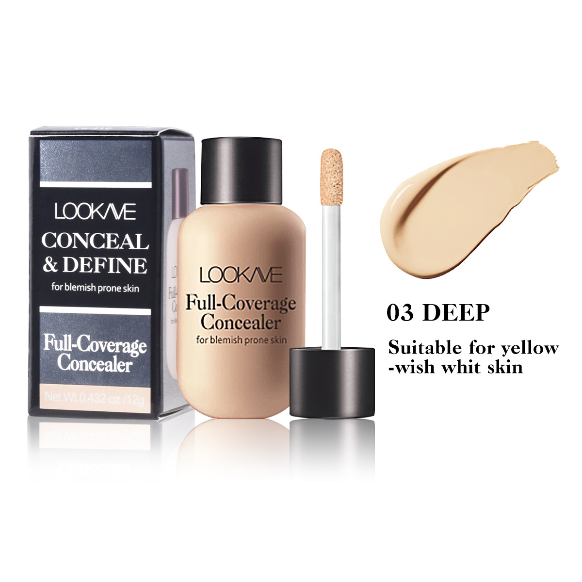 LOOKAVE Baby Bottle Concealer 10