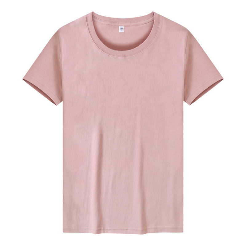 Cotton Fabric Type Wholesale Men's Simple Style Streetwear Solid Color Short Sleeve Men's T-shirt 90%Cotton