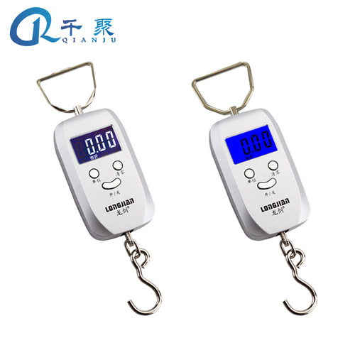 Longjian wholesale 50kg silver smart portable portable scale mini waterproof electronic scale express scale luggage scale