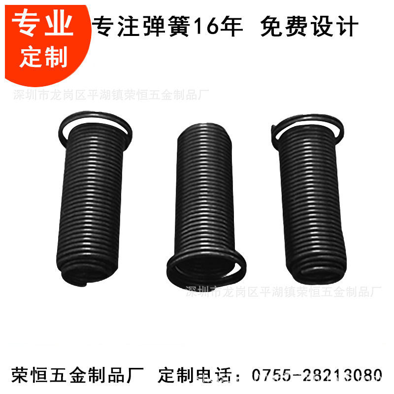 专业拉伸弹簧双钩拉伸弹簧包线弹簧强拉力弹簧厂家供应
