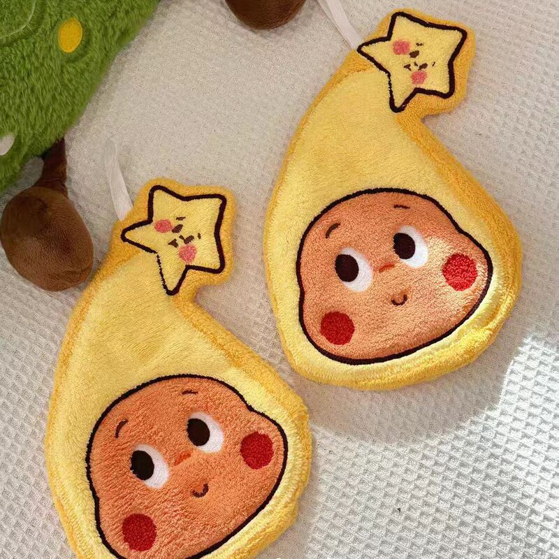 Cartoon Cute Star Hand Towel Hanging Absorbent Soft Thickeneded Kitchen Bathroom Coral Velvet Kidsren's Handkerchief Cartoon Cute Star Hand Towel Hanging Absorbent Soft Thickeneded Kitchen Bathroom Coral Velvet Kidsren's Handkerchief