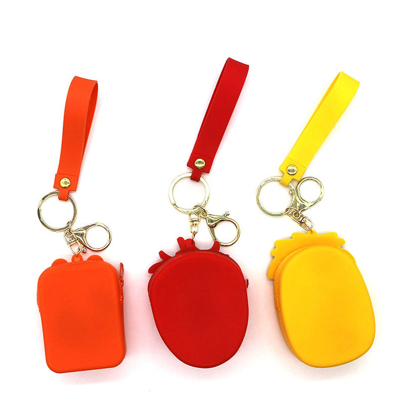 1 Piece Quantity Daily Occasion Cute Animal Silica Gel Women'S Keychain