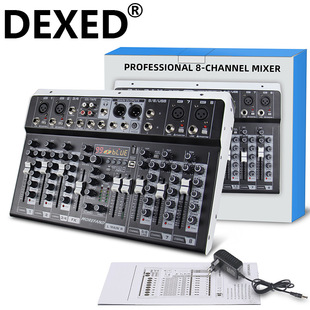 Professional Mixer Cs4-Channel/6-Channel/8-Channel Dj Performance Bluetooth USB Mixer Digital Mixer