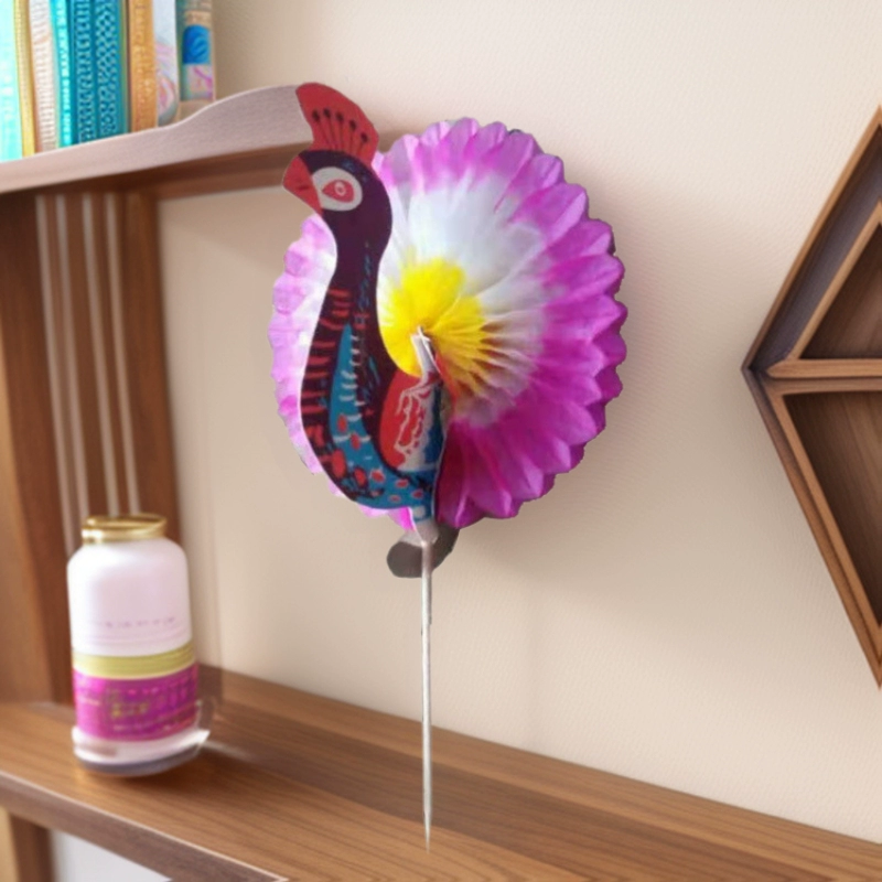 Фруктовые украшения в виде павлина для коктейлей, бургеров, тортов, мероприятий на природе, банкетов, гостиничных принадлежностей, в богемном стиле