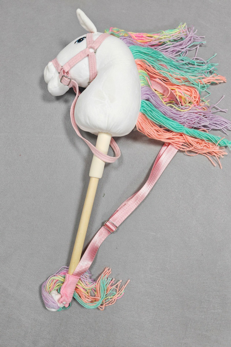 Fábrica de juguetes de peluche de cabeza de caballo de unicornio, juguete de peluche personalizado, dropshipping