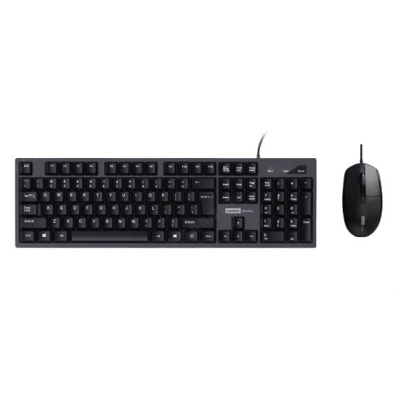 Lenov KM280 有線キーボードとマウスのセット USBポート デスクトップパソコン ノートパソコン オールインワン K280 キーボード|undefined