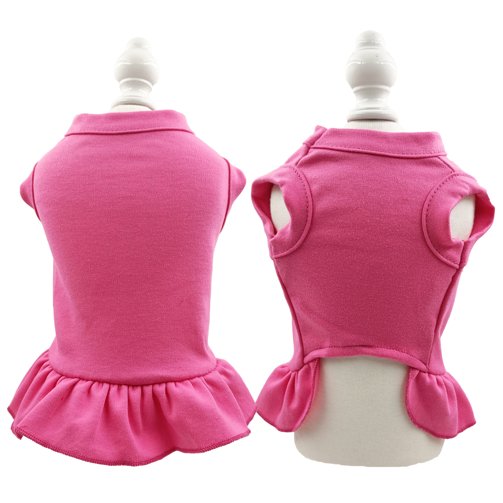 Cute Cotton Solid Color Pet Clothing display picture 9