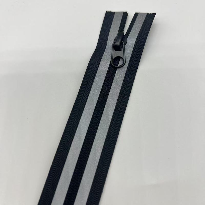 3#号尼龙反光条防水拉链 韩版TPU防水亮银全反光防水箱包服装辅料|undefined