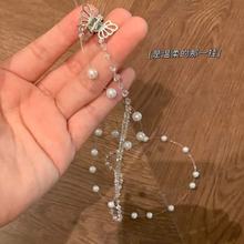 发链女网红编发神器秋冬2025年新款高级感发夹绑发绳链条头饰