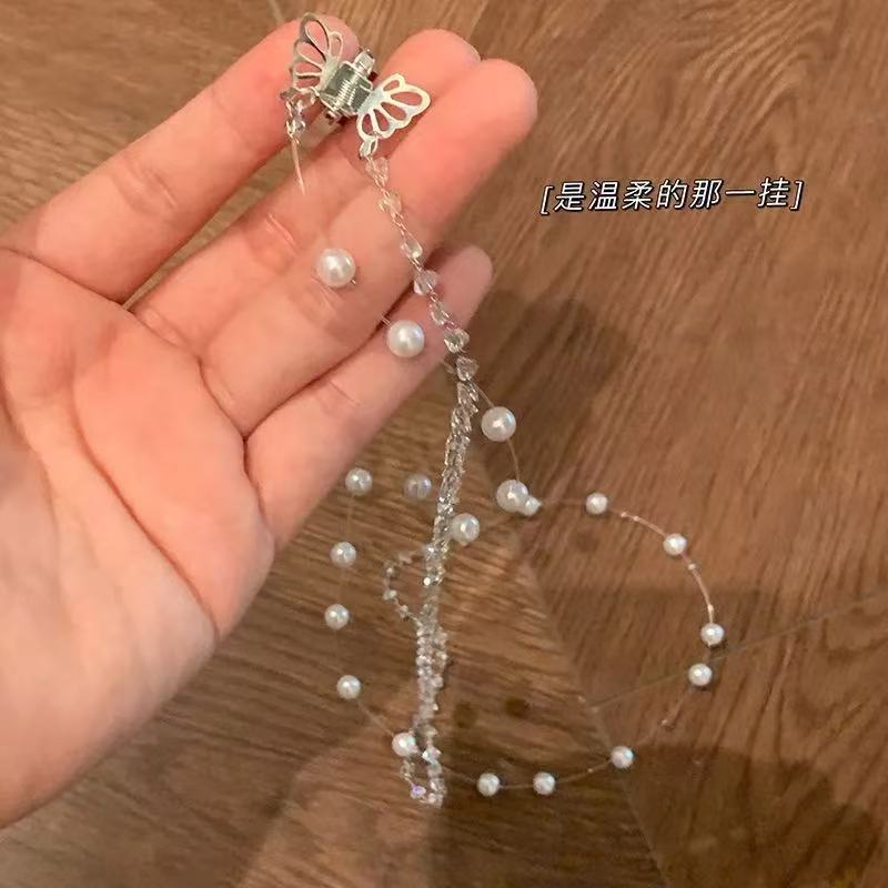 发链女网红编发神器秋冬2025年新款高级感发夹绑发绳链条头饰