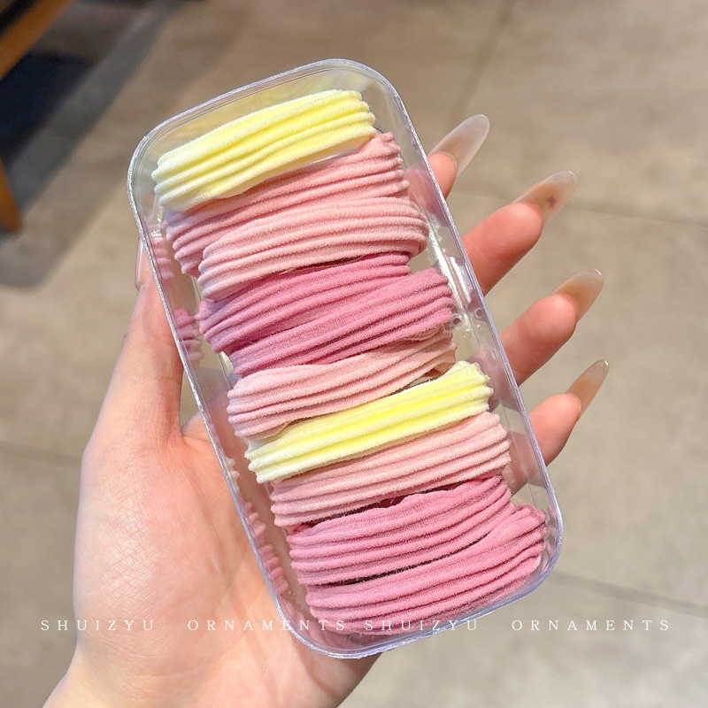 Coleteros de Alta Elasticidad, Estilo 2025, Bandas Elásticas para Mujer para Atar el Cabello, Coleteros Duraderos que No Tiraman del Cabello, Accesorios para el Cabello con Diadema.