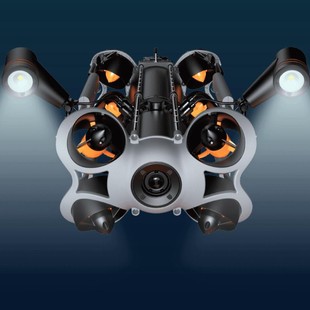 Shackerel P200PRO Industrial Underwater Robot Underwater Emergency Rescue Vehicle Visual Transmission Underwater Flight