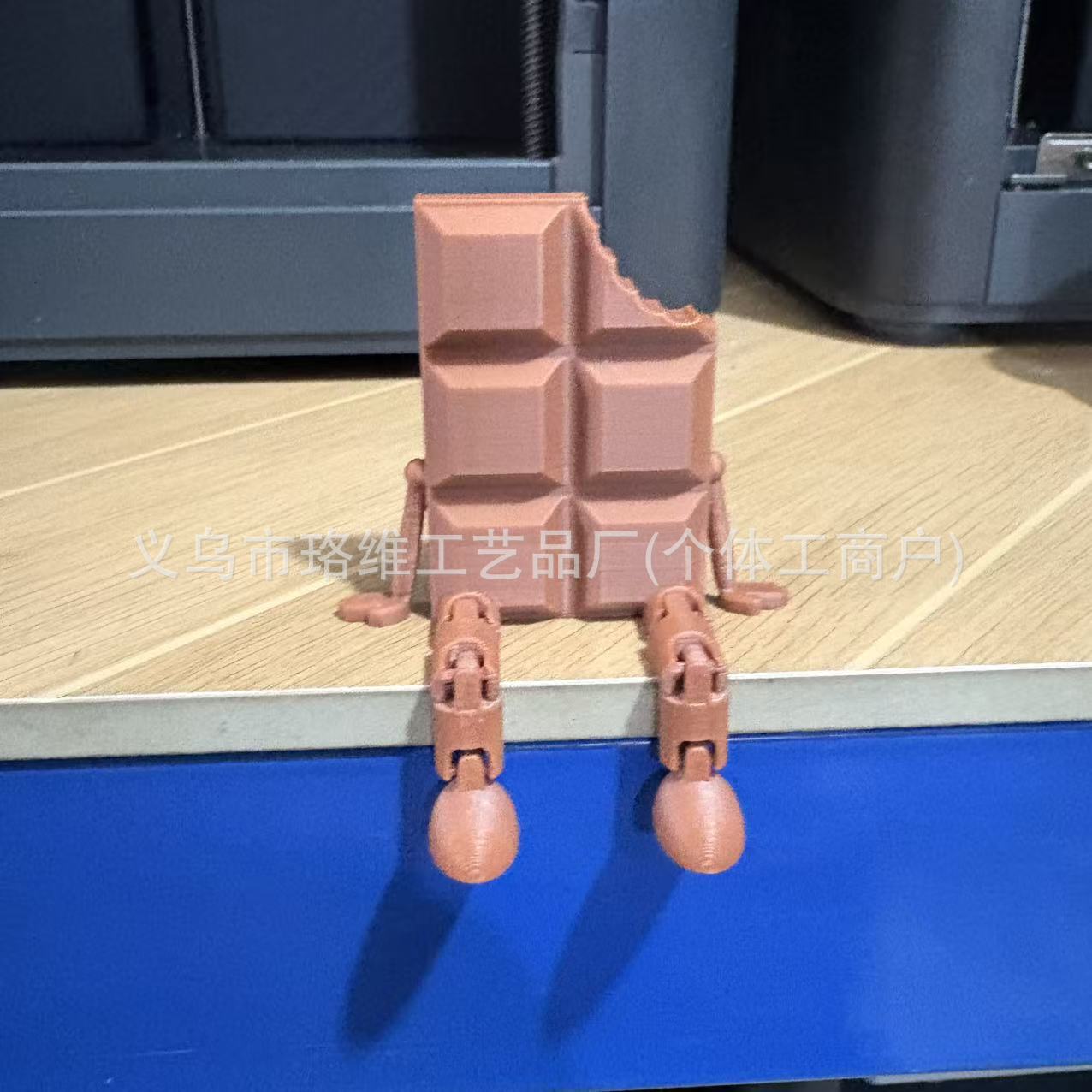 Impresión 3D de café compañero articulado escritorio muñeca taza de granos de café ángulo mini estatua amigo de café