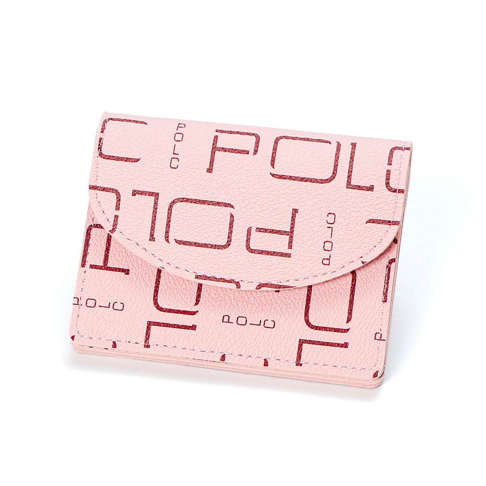 POLC nuevo paquete de tarjetas, monedero transfronterizo para mujer, versión coreana del paquete de tarjetas multifuncional compacto de alta gama, monedero al por mayor