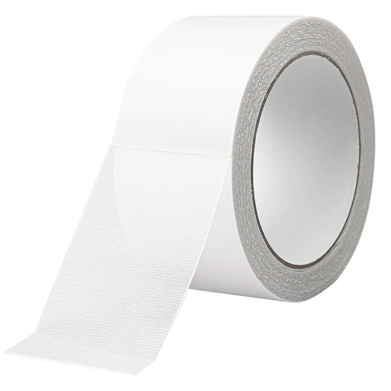 Cinta de tela al por mayor alfombra de exhibición de boda tela fija adhesivo de doble cara adhesivo de malla sin costura de alta viscosidad adhesivo de doble cara