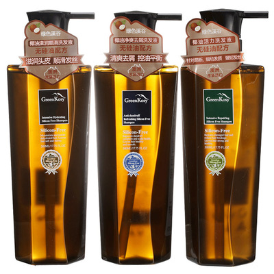澳洲綠色溪谷(greenkosy)椰油去屑清爽洗發水500ml