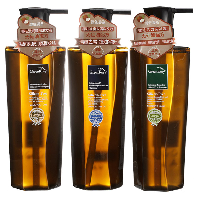 澳洲綠色溪谷（greenkosy）椰油去屑清爽洗發水500ml