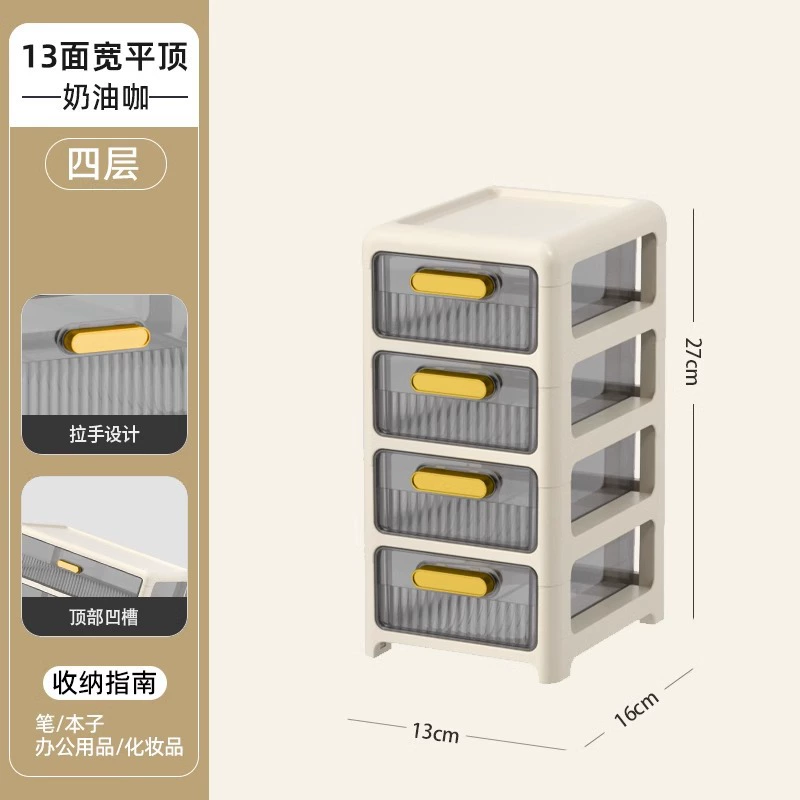 Cosmetic table storage box, lipstick, capacious transparent plastic face mask