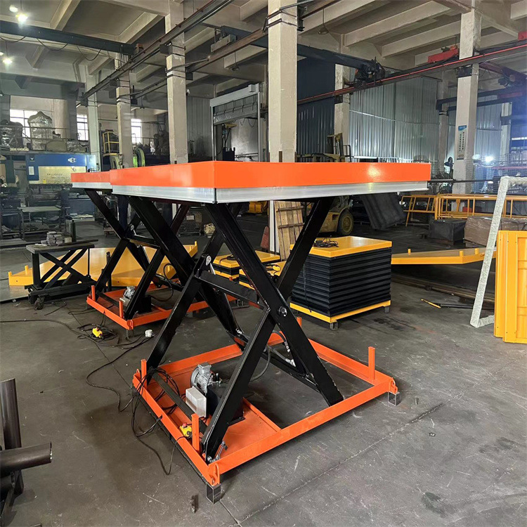 大吨位固定升降机 液压剪式升降台 厂房仓库卸货平台 电动升降