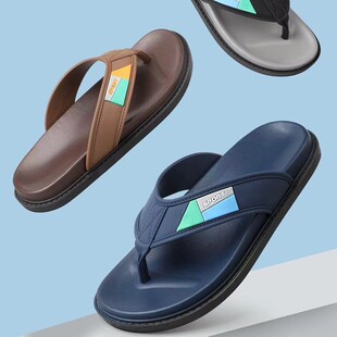Beach Outing Home Fashion Sports Simple Style Flip-Flops Men's Flip-Flops 613 Series