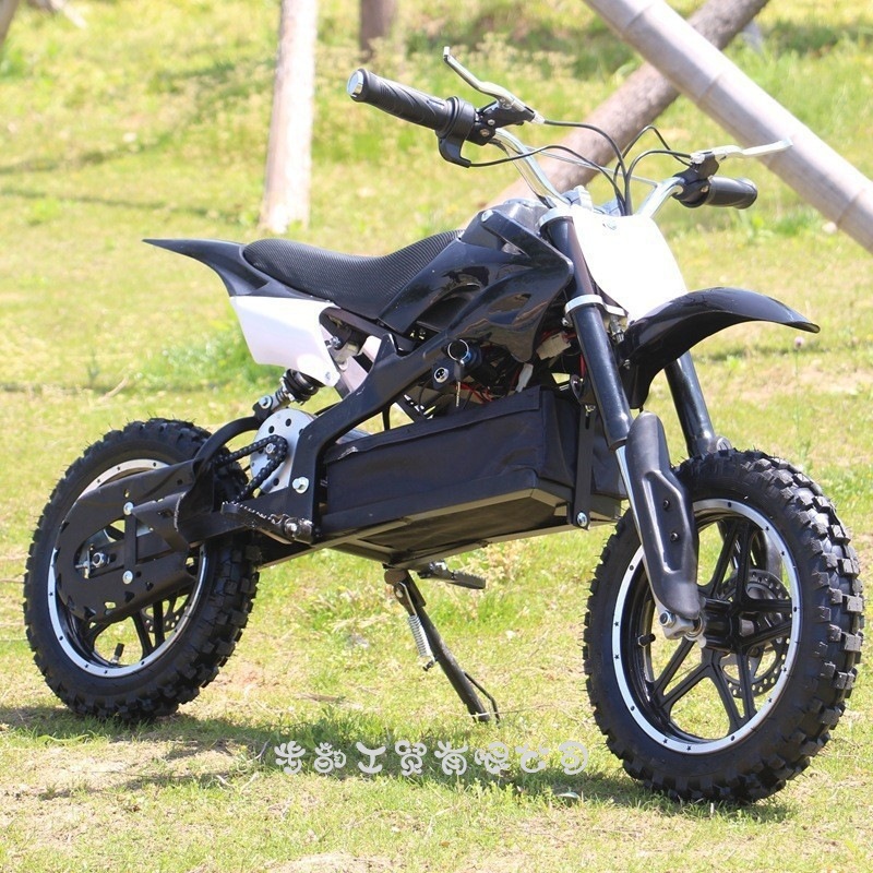 2025 New Model Electric 36V 500W Off-Road Mini Children's Motorcycle Gasoline Engine Mountain Electric Vehicle