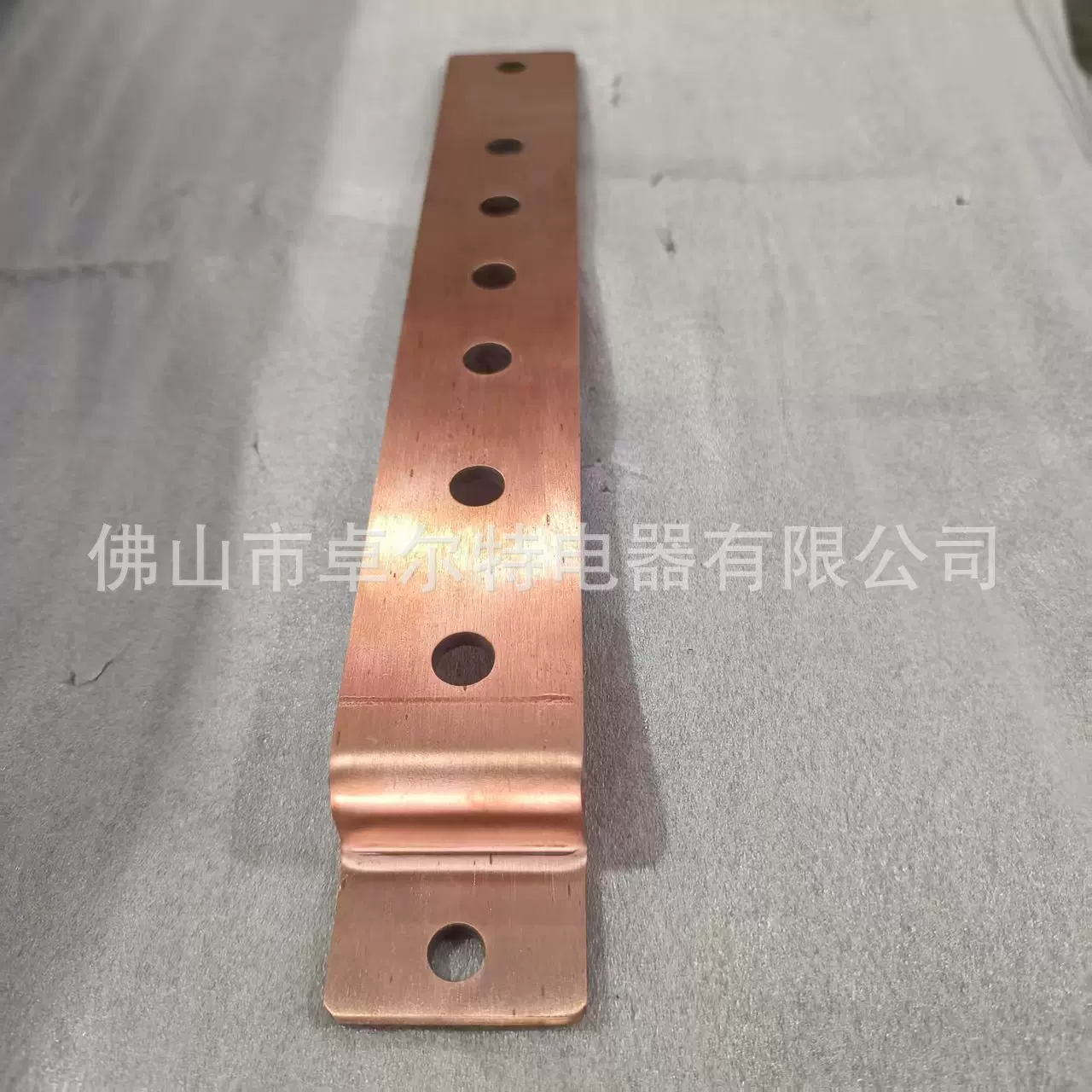 T2紫铜转接出线铜排 busbar接地铜排母排母线 硬铜连接导电铜排