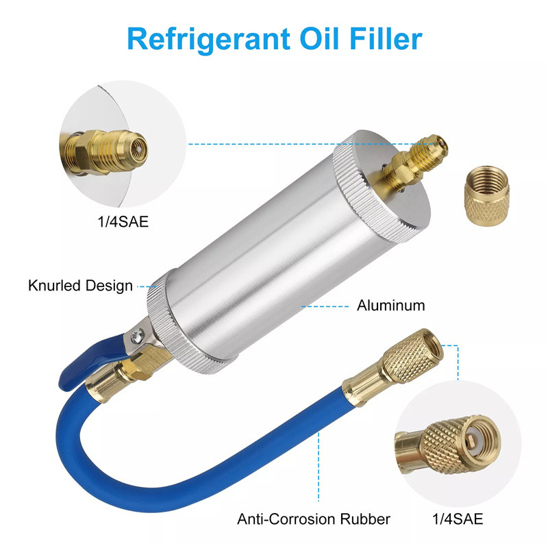 现货 冷冻油加注工具R12R134a制冷空调油加注筒 冷媒油加注器|undefined