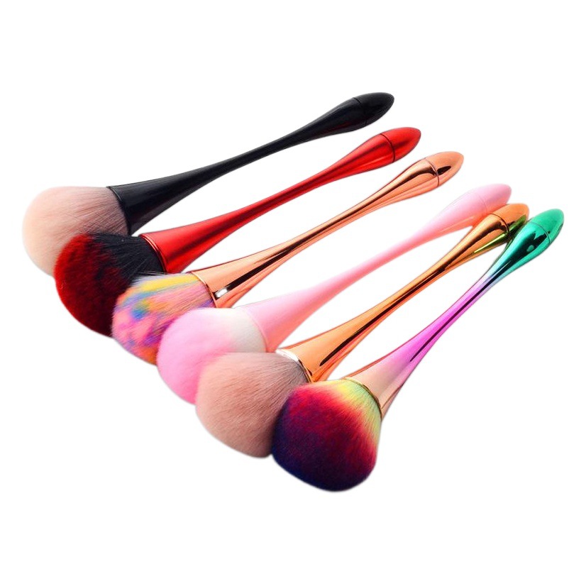 Polvo de uñas transfronterizo cepillo de polvo pequeña cintura cepillo de maquillaje Internet celebridad cepillo de uñas cepillo de polvo cepillo de rubor cepillo suelto al por mayor