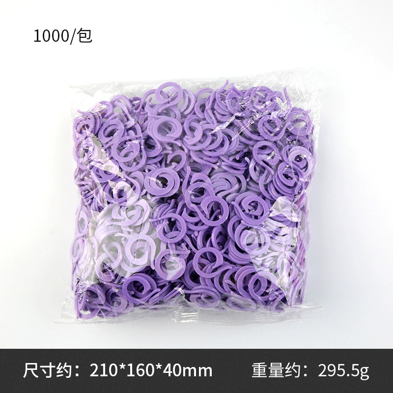 Color opening counting ring sweater woven tool counting marks buckle notes number ring comma ring