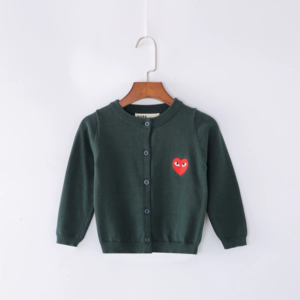 Dark green+red label