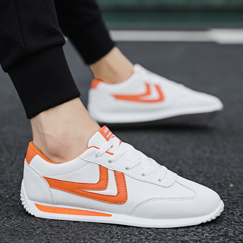 冬季新款情侶鞋子男士運動休閑板鞋小白鞋韓版潮流阿甘鞋男加絨鞋