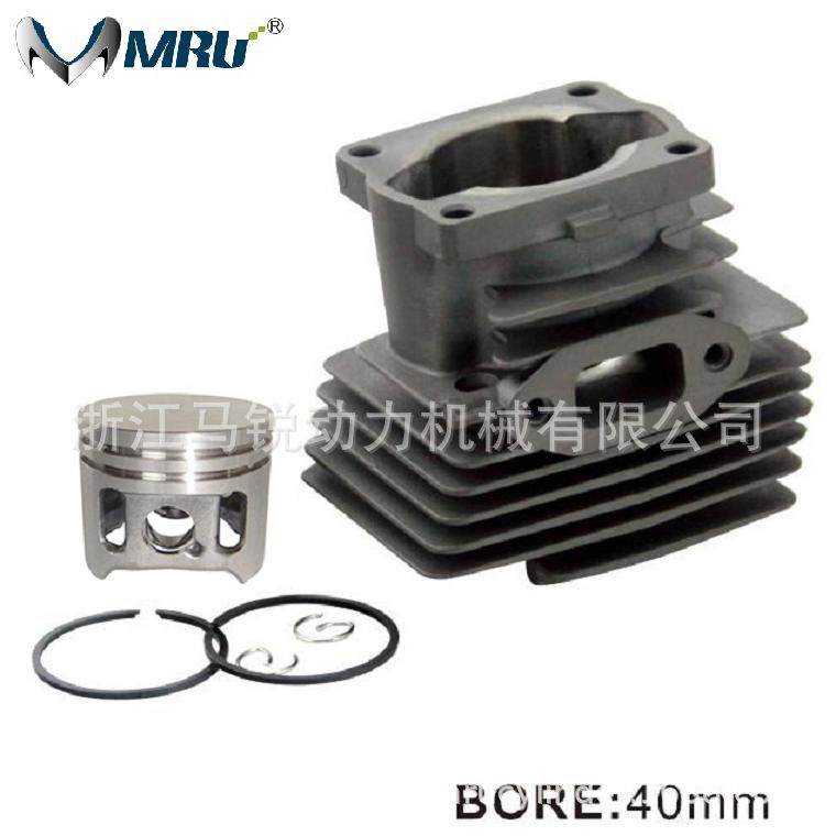 割草机配件陶瓷汽缸/气缸  280 40MM  园林机械配件