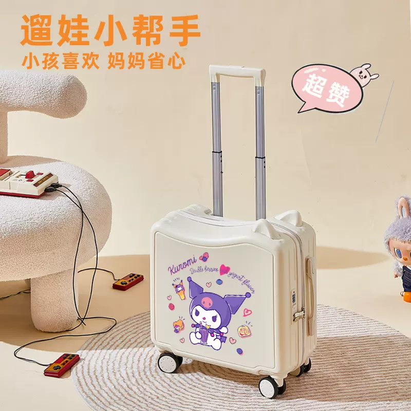 可坐可骑行箱儿童行李箱18寸登机箱迷你拉杆箱骑行箱卡通遛娃神器