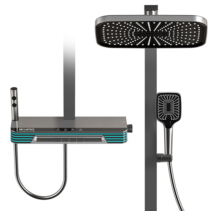 Pistola de tubo cuadrado gris frío y caliente 706