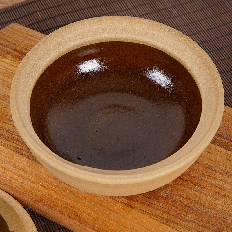 鲍汁捞饭砂锅商用纸托打包盒外卖锅粗陶瓷小砂锅煲粥锅外卖专用|undefined