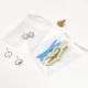 Factory in stock opp bag plastic transparent packaging bag sealing adhesive self-adhesive bag wholesale self-sealing opp self-adhesive bag