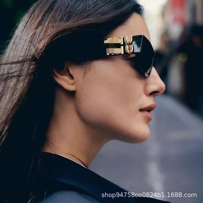 SMU09W新款时尚墨镜女全框太阳镜防紫外线个性潮流眼镜户外防晒|undefined